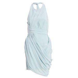 Zimmermann Grecian Dress in Pale Blue